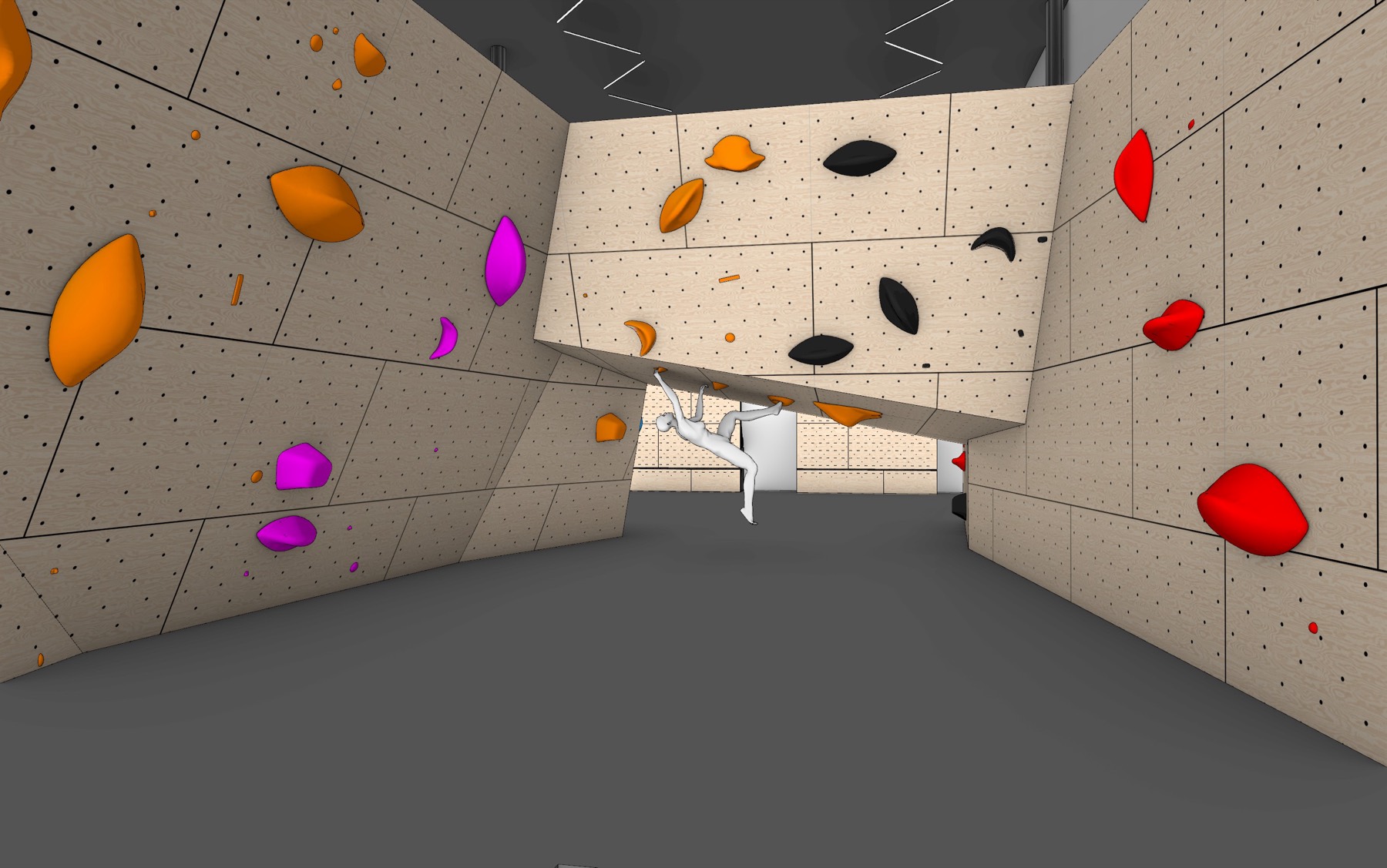 Inside the cave concept